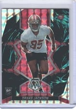 2022 Panini Mosaic Drake Jackson #394 card