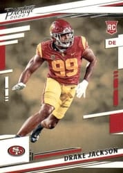 2022 Panini Prestige Base Set Drake Jackson #359 card