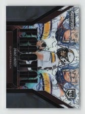 2025 Panini Prizm Black Fractal Drake Lindsey #24 card