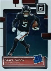 2022 Donruss Optic Base Set Drake London #207 card