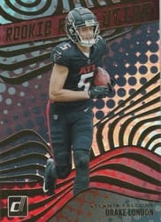 2022 Donruss Rookie Revolution Drake London #REV-7 card