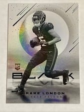 2022 Panini Black White Night Drake London #WN-28 card