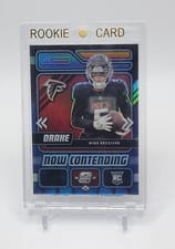 2022 Panini Contenders Optic Now Contending Drake London #NC-6 card