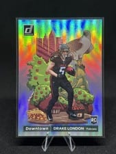 2022 Panini Donruss Downtown Drake London #DT-DL card