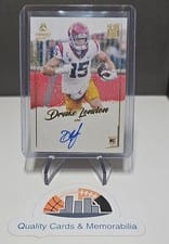 2022 Panini Luminance Year One Signatures Drake London #YSR-DLO card