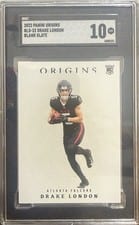 2022 Panini Origins Blank Slate Drake London #BLS-22 card