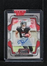2022 Panini Playbook Signatures Drake London #107 card