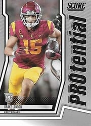 2022 Score PROtential Drake London #P-DL card