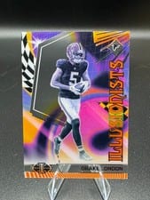 2023 Panini Illusions Illusionists Drake London #4 card