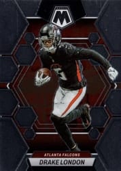 2023 Panini Mosaic Base Set Drake London #8 card
