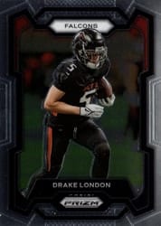 2023 Panini Prizm Base Set Drake London #10 card