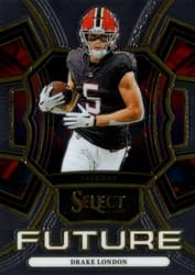 2023 Panini Select Select Future Drake London #10 card