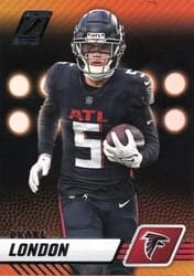2023 Panini Zenith Base Set Drake London #5 card