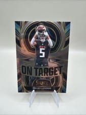 2025 Panini Select On Target Drake London #5 card