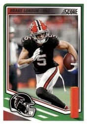 2025 Score Base Set Drake London #17 card