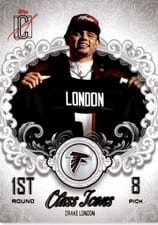 2025 Topps Signature Class Class Icons Drake London #CI-13 card