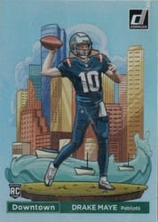 2024 Donruss Downtown Drake Maye #13 card