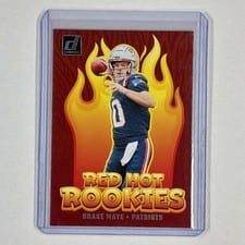 2024 Donruss Red Hot Rookies Drake Maye #RHR-DME card