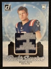 2024 Donruss Rookie Holiday Sweater Drake Maye #RHS-DMA card