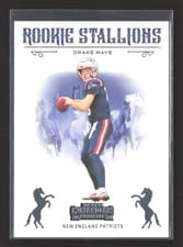 2024 Panini Contenders Rookie Stallions Drake Maye #4 card
