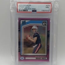 2024 Panini Donruss Drake Maye #379 card