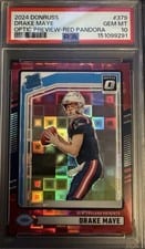 2024 Panini Donruss Drake Maye #379 card