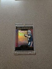 Drake Maye 2024 Panini Illusions HoloHeroes Rookies card