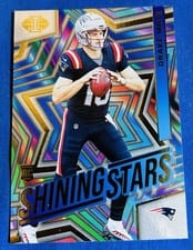 2024 Panini Illusions Shining Stars Drake Maye #2 card