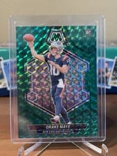2024 Panini Mosaic Base Set Drake Maye #303 card