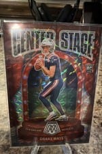 2024 Panini Mosaic Center Stage Mosaic Drake Maye #11 card