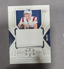 2024 Panini National Treasures Drake Maye #208 card