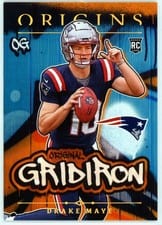 2024 Panini Origins Original Gridiron Drake Maye #12 card