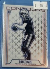 2024 Panini Phoenix Contours Drake Maye #CON-DME card