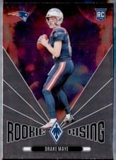 2024 Panini Phoenix Rookie Rising Drake Maye #RR-DME card