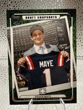 2024 Panini Photogenic Draft Snapshots Drake Maye #5 card