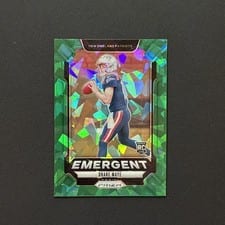 2024 Panini Prizm Emergent Drake Maye #4 card