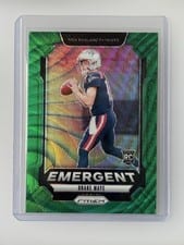 2024 Panini Prizm Emergent Drake Maye #4 card