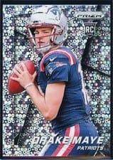 2024 Panini Prizm Flashback Rookie Drake Maye #10 card