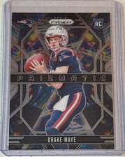 2024 Panini Prizm Prizmatic Drake Maye #2 card
