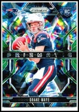 2024 Panini Prizm Prizmatic Drake Maye #2 card