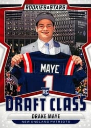 2024 Panini Rookies & Stars Draft Class Drake Maye #3 card