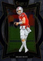 2024 Panini Select Base Set Drake Maye #27 card