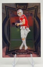 2024 Panini Select Future Drake Maye #5 card