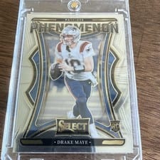 2024 Panini Select Phenomenon Drake Maye #3 card