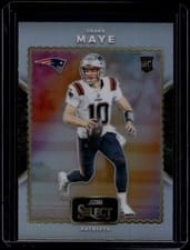 2024 Panini Select Score Select Throwback Drake Maye #22 card