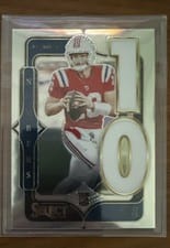 2024 Panini Select Select Numbers Drake Maye #20 card