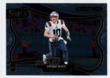 2024 Panini Select Snapshots Drake Maye #16 card