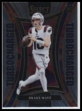 2024 Panini Select Turbocharged Drake Maye #24 card