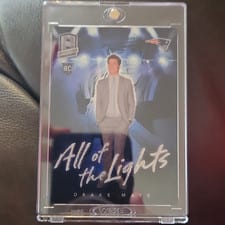 2024 Panini Spectra All of the Lights Drake Maye #AOL-DME card