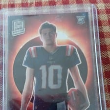 2024 Panini Spectra Solar Eclipse Drake Maye #SE-DME card